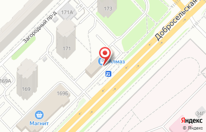 Служба доставки DPD на Добросельской улице на карте
