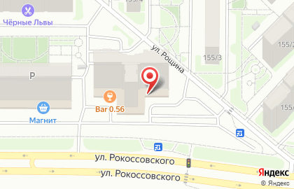УИК на улице Рокоссовского на карте