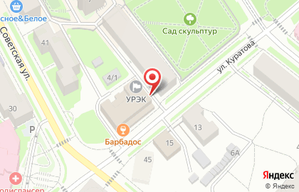 Студия красоты для животных кот и пёс на карте