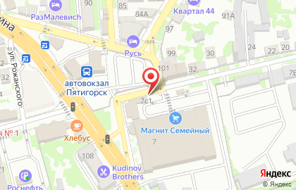 Донеретт на карте