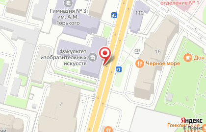 УГАИ на улице Цюрупы на карте