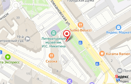 Туристическое агентство ANEX TOUR на Плехановской улице на карте