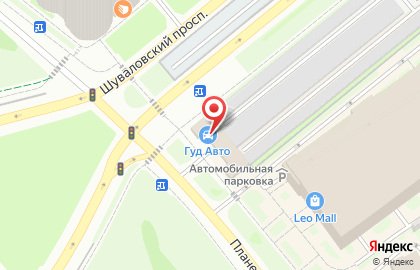 Автосервис Авто-Выхлоп на Планерной улице на карте