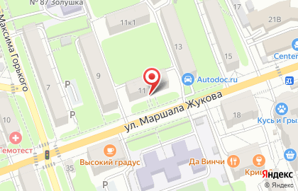 СтройСберКасс на улице Маршала Жукова на карте