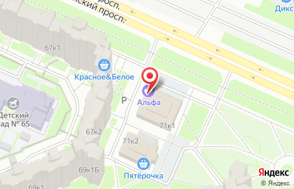 Муниципальный Округ Южно-приморский на карте