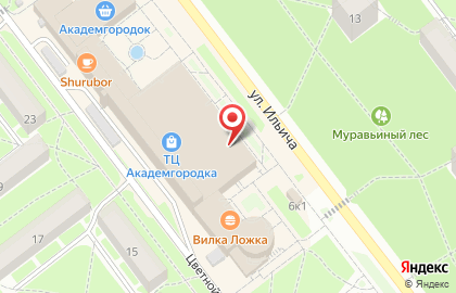 Салон женской одежды из Европы Stern в Советском районе на карте