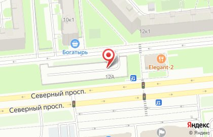 Автостоянка в Санкт-Петербурге на карте
