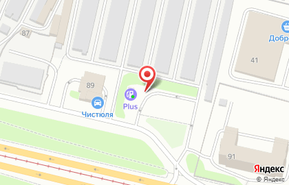 АЗС Plus на проспекте Победы на карте