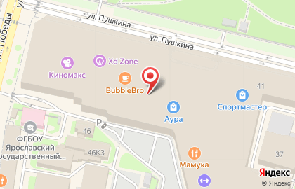 Магазин The body shop на улице Победы на карте