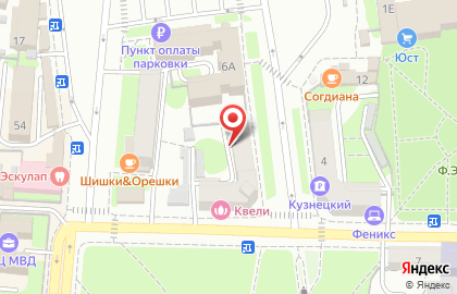 Продовольственный магазин Купец на Октябрьской улице на карте