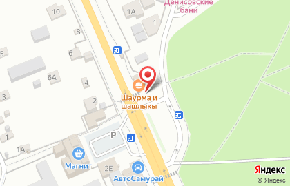 Точка по продаже питьевой воды Губернский колодезь в Зареченском районе на карте