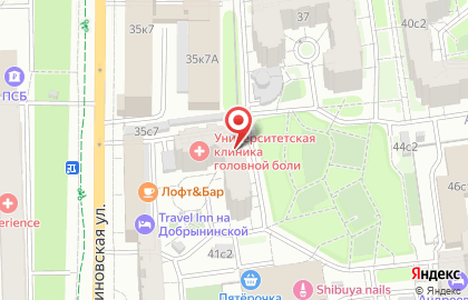 Ветеринарный центр Любимчик на Серпуховской на карте