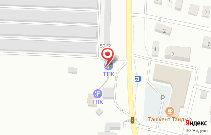АЗС тпк газ на улице Мусы Джалиля на карте