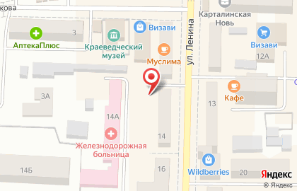 EKG на улице Ленина 14 на карте