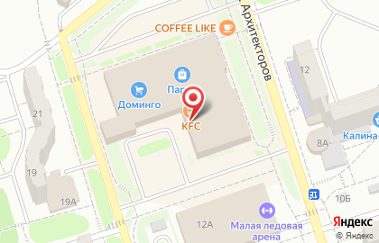 Кафе быстрого питания Bulka в Новоильинском районе на карте