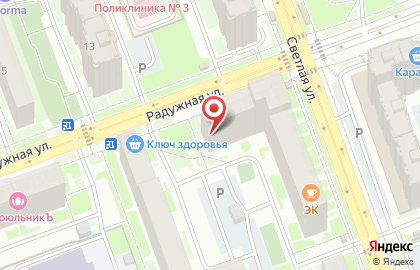 Мини-маркет Фасоль на Светлой улице на карте