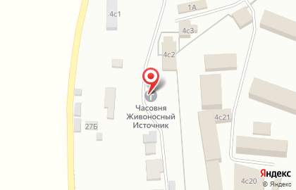 Часовня Живоносный источник на карте