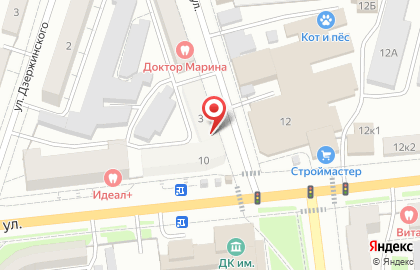 Бар Дилижанс во Владимире на карте