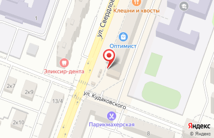Сервисный центр N-system на улице Свердлова на карте