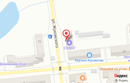 Бизнес-центр Капитал на улице Жуковского на карте