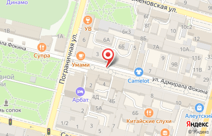 Мини-маркет Snack & pack на улице Адмирала Фокина на карте