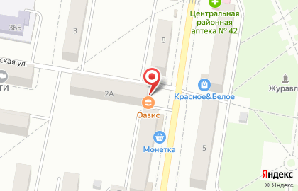 Закусочная Оазис на Пролетарской улице на карте