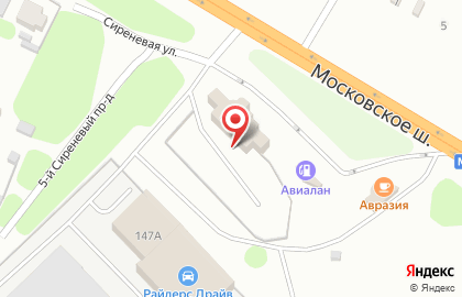 ТехноИмпульс на Московском шоссе на карте