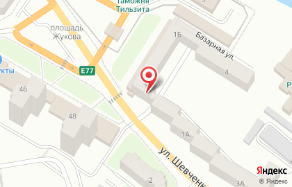 Социальная аптека Первая Помощь + на улице Шевченко на карте