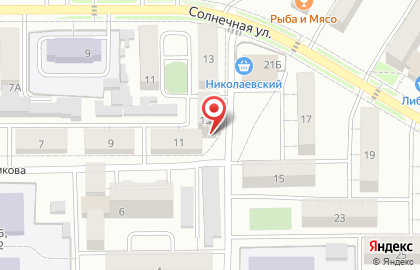 Рекламное агентство Арлекино в Октябрьском районе на карте