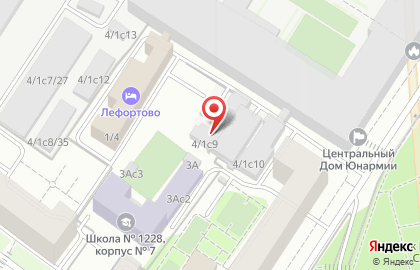 Сервисный центр GORENJE на Красноказарменной улице на карте