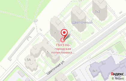 Городская поликлиника №50 в Нижнем Новгороде на карте