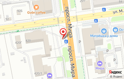 Золотой на улице Мира на карте