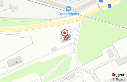 Торговый дом строительных материалов Октябрьский на карте
