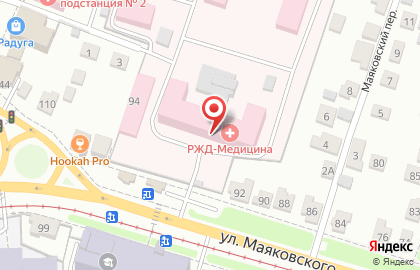 Банкомат ВТБ на улице Маяковского на карте