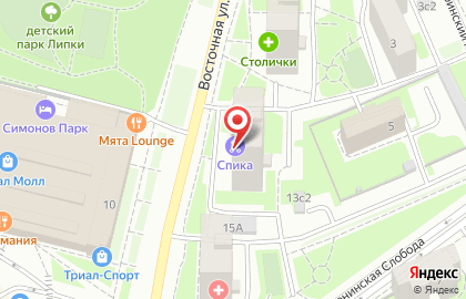 Магазин ЭроВита в Даниловском районе на карте