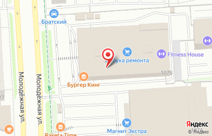 Торговая компания Милания на Молодёжной улице на карте
