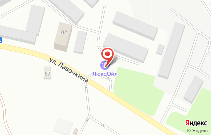 АЗС Газпром на улице Лавочкина на карте