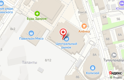 Магазин женской одежды, ИП Воробьева Э.Ю. на Хлебной площади на карте