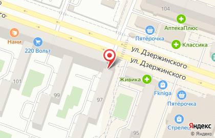Магазин Красное & Белое в Челябинске на карте