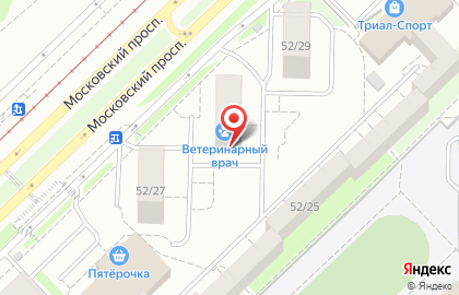 Торгово-сервисная компания атм Альянс на Московском проспекте на карте
