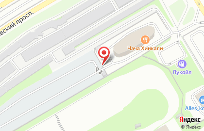 Автостоянка Валерия на карте
