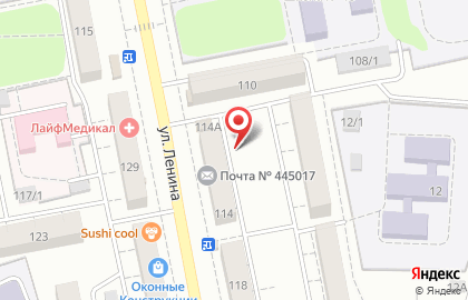 ОАО Банк ОТКРЫТИЕ на улице Ленина на карте