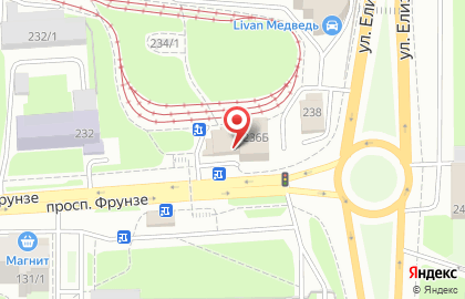 Рекламно-производственная компания Печатный двор на проспекте Фрунзе на карте