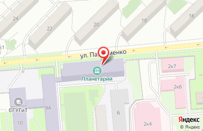 Лаборатория картографирования и защиты информации, СГГА на карте