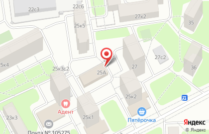 Район Соколиная Гора Совет пенсионеров, ветеранов войны, труда, Вооруженных Сил и правоохранительных органов на 5-й улице Соколиной Горы на карте