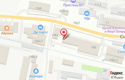 Торгово-монтажная компания Домофон-сервис в Первореченском районе на карте