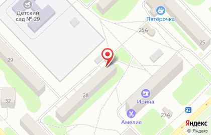 Библиотека во 2-м микрорайоне на карте
