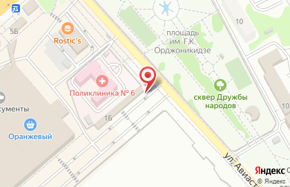 Магазин автозапчастей KorvetAuto в Заводском районе на карте