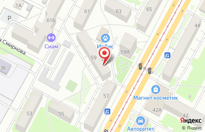 Клубы по месту жительства, МБУ на проспекте Шахтёров на карте