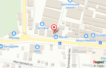 Мебельный магазин ТриЯ на Пролетарской улице на карте